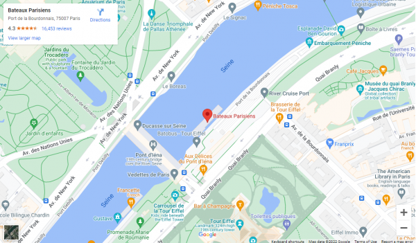 Bateaux Parisiens Map3